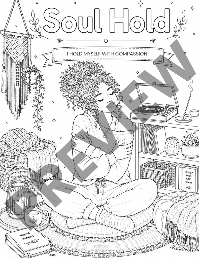 Elevana Wellness Guided Wellness Coloring Workbook