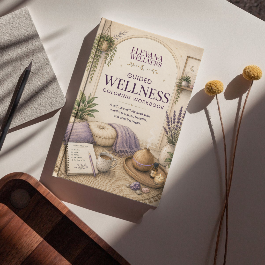 Elevana Wellness Guided Wellness Coloring Workbook
