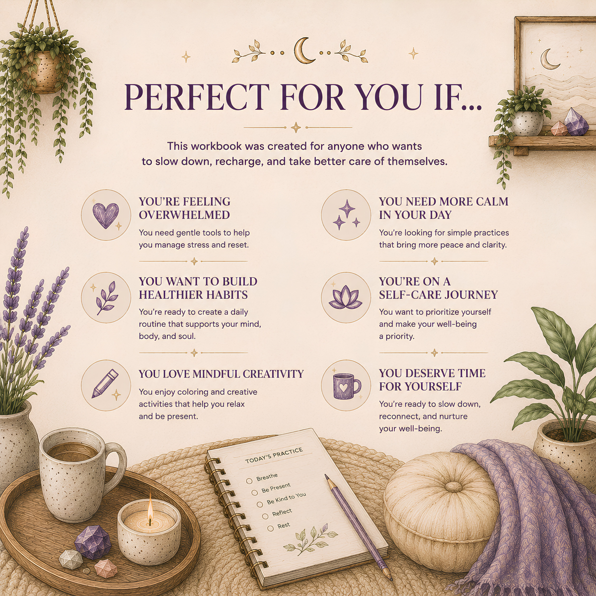 Elevana Wellness Guided Wellness Coloring Workbook